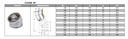 Coude 30° DP inox d. 130
