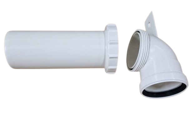 Coude 90° court PP d. 080 [G8-90ROSCAMH5]