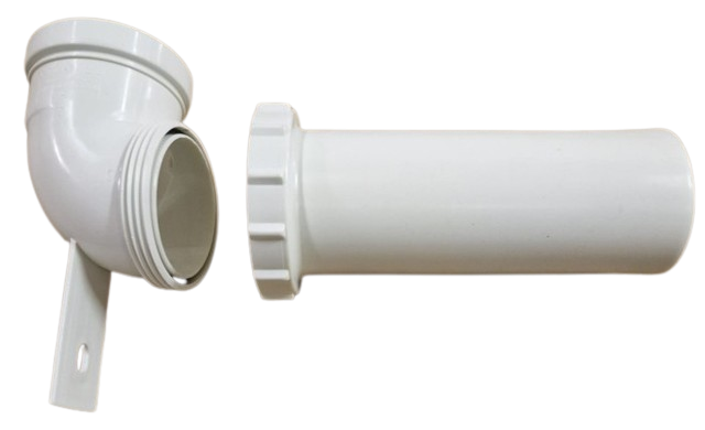 Coude 90° court PP d. 080 [G8-90ROSCAMH5]