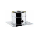 Plaque de base avec purge DP inox d. 080 [PD125-D80]