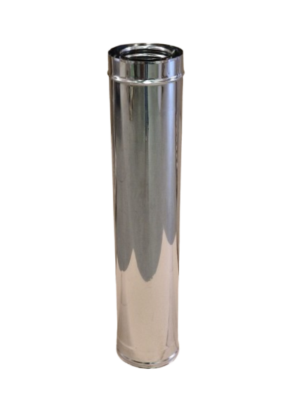 Élément droit coaxial 2000 mm d. 060/100 [TCII01B-D60/100]