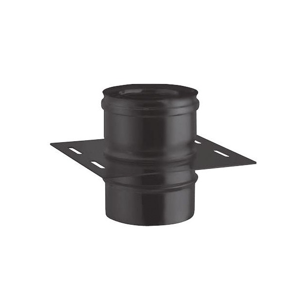 Plaque de support intermédiaire coaxial peint noir d. 100/150 [TCIN19-D100]