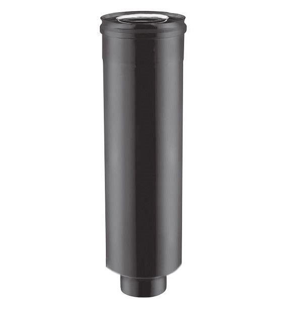 Élément télesc. 340-550 mm coaxial peint noir d. 100/150 [TCIN22-D100]
