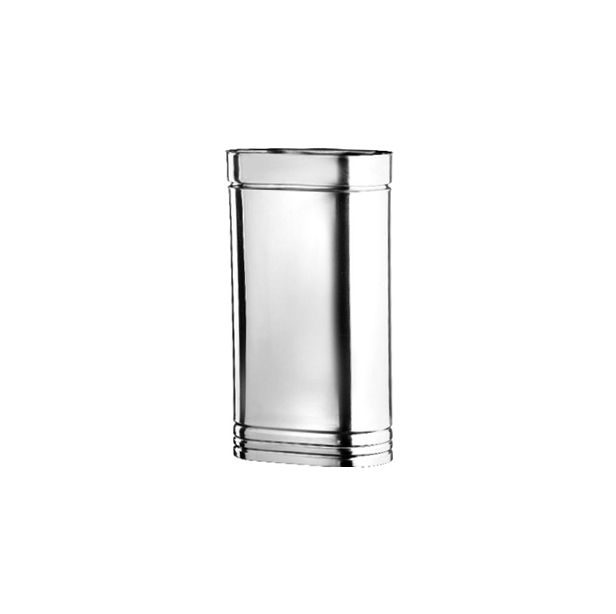 Élément droit l. 700 ovale AISI316L épaisseur 0.5 mm d. 300 [MPIOF002300]