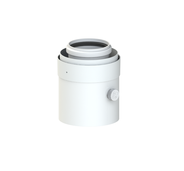 Évacuation condensat pp/alu blanc 80/125 [NCC16-D80]