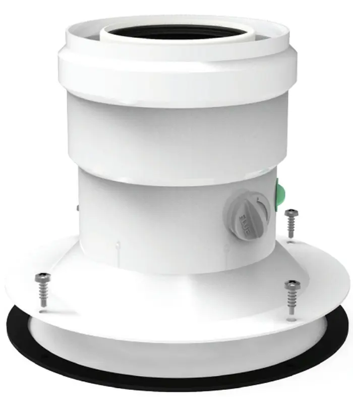Adaptateur vertical compatible Junkers d. 080/125 à 60/100 [G610CVJKP15]