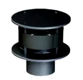 [DPIIFN071180] Chapeau suédois DP inox peint noir d. 180 [DPIIFN071180]