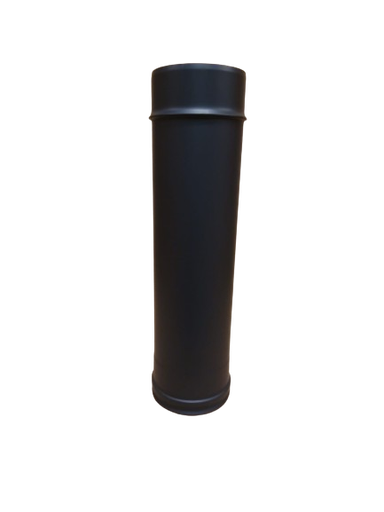 [DPN103-D100] Élément droit 500 mm DP inox peint noir d. 100 [DPN103-D100]