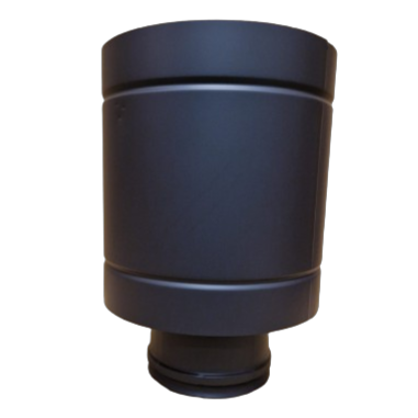 [DPN119-D100] Chapeau anti-refouleur DP inox peint noir d. 100 [DPN119-D100]