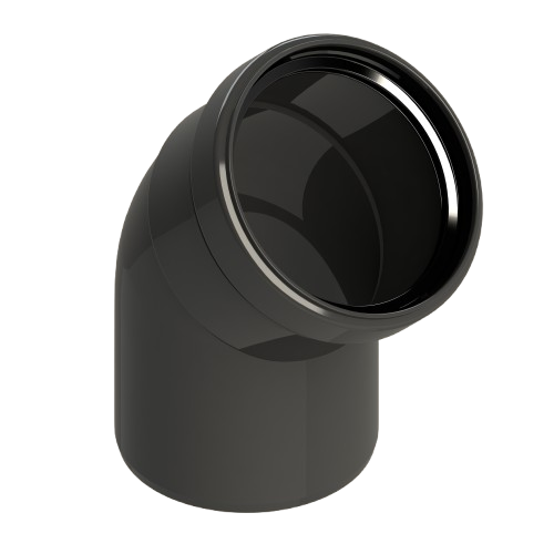 [G10-45MH5NERA] Coude 45 PP ventilation d. 100 [G10-45MH5NERA]