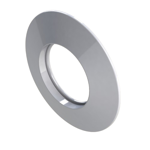 [G10PL6] Rosace epdm blanche d. 100 [G10PL6]