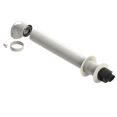 [G610KCCARP15] Kit compatible Vaillant coude 90 + terminal horizontal 60/100 [G610KCCARP15]