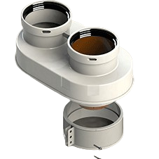 [G8ADBBEP15] Raccord Vaillant 60/100 - 080/080 [G8ADBBEP15]