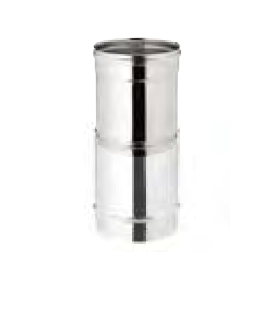 [MPIIF077150] Élément télescopique fixe + coulissant à joint AISI316L épaisseur 0.5 mm d. 150 [MPIIF077150]