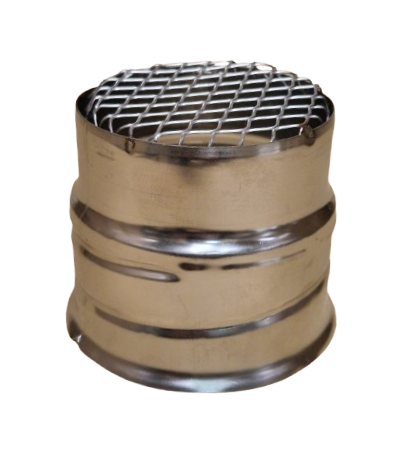 [PAGAFLEX-D80] Grille anti-intrusion à visser pour flexible d. 080 [PAGAFLEX-D80]