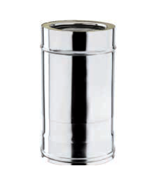 [PD106B-D130] Élément télescopique DP inox 340-550 mm d. 130 [PD106B-D130]