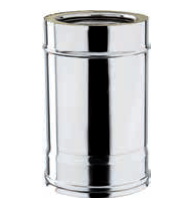 [PD106-D130] Élément télescopique DP inox 257-384 mm d. 130 [PD106-D130]