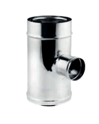 [PD112E-D130] T 90° réduit 80 SP femelle DP inox d. 130 [PD112E-D130]