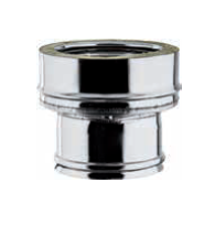[PD116-D130] Raccord SP femelle/DP mâle ext. inox d. 130 [PD116-D130]