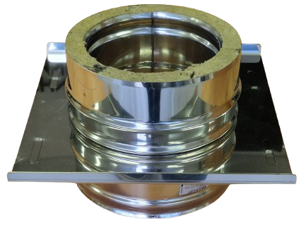 [PD124-D250] Plaque d'ancrage DP inox pour support mural d. 250 [PD124-D250]