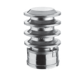 [PD139-D130] Chapeau à lamelles DP inox d. 130 [PD139-D130]