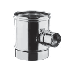 [PS08-D160] T 90° réduit à 80 mâle SP AISI316L épaisseur 0.5 mm d. 160 [PS08-D160]