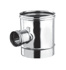 [PS08F-D100] T 90° réduit à 80 femelle SP AISI316L épaisseur 0.5 mm d. 100 [PS08F-D100]