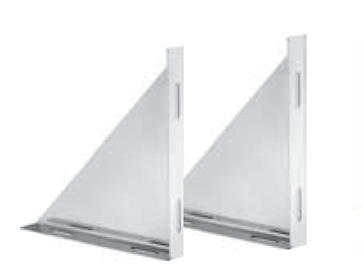 [PS18-D220] Paire d'équerres pour support mural inox d. 220 [PS18-D220]