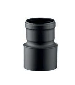 [PSN1212-D80/100] Réduction acier noir épaisseur 1.2 mm d. 080f/100f [PSN1212-D80/100]