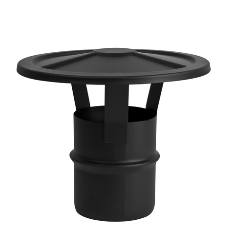 [PSN13-D100] Chapeau chinois AISI316L peint noir épaisseur 0.5 mm d. 100 [PSN13-D100]