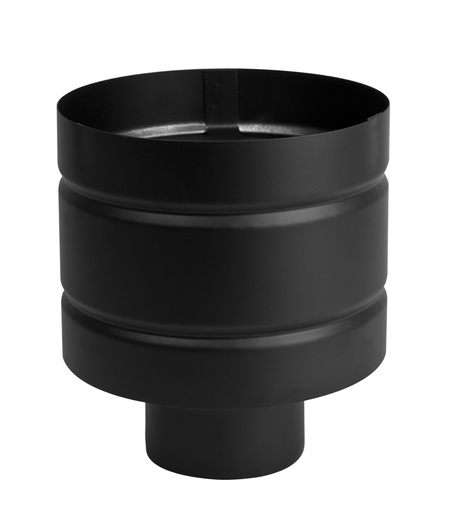 [PSN15-D100] Chapeau anti-refouleur AISI316L peint noir épaisseur 0.5 mm d. 100 [PSN15-D100]