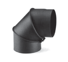 [PSN2031-D160] Coude orientable acier noir épaisseur 2 mm d. 160 [PSN2031-D160]