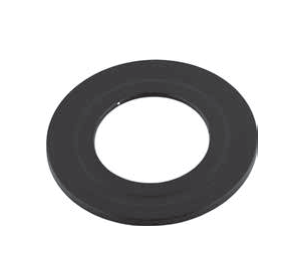 [PSN2035-D140] Rosace de finition plate acier noir épaisseur 2 mm d. 140 [PSN2035-D140]