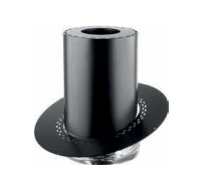 [PSN20PAS-D130] Passage toiture acier noir épaisseur 2 mm d. 130 [PSN20PAS-D130]