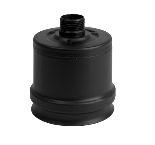 [PSN21-D100] Purge AISI316L peint noir épaisseur 0.5 mm d. 100 [PSN21-D100]