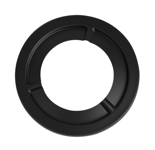 [PSN35D-D250] Rosace de finition inox peint noir d. 250 [PSN35D-D250]