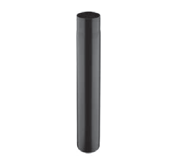 [T2000D150] Élément droit 2000 mm acier noir 2mm d. 150 [T2000D150]