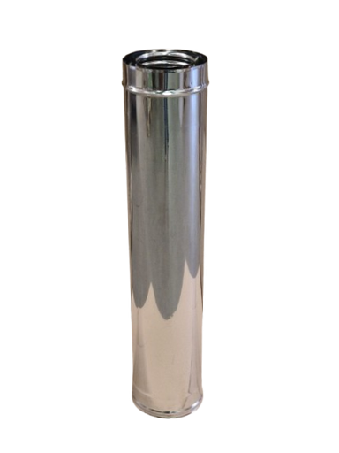 [TCII01B-D60/100] Élément droit coaxial 2000 mm d. 060/100 [TCII01B-D60/100]