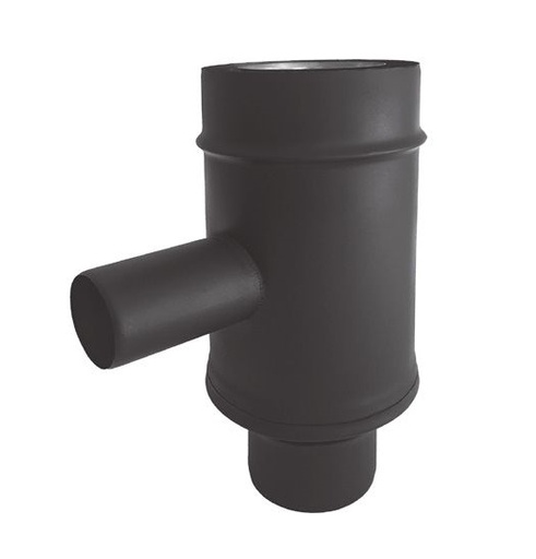 [TCIN05CM-D080] T90° coaxial peint noir ventilation réduit 60 coax/SP d. 80/130 [TCIN05CM-D080]