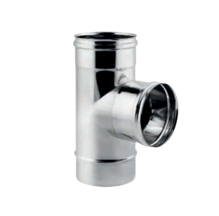 [PS607E-D80] T 93° piquage femelle AISI316L épaisseur 0.6 mm d. 080 [PS607E-D80]