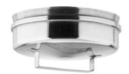 [MPIIF029400] Tampon avec poignée AISI316L épaisseur 0.5 mm d. 400 [MPIIF029400]