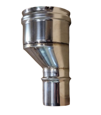 [PS11E-D80M/250] Augmentation excentrée AISI316L épaisseur 0.5 mm 080m-250f [PS11E-D80M/250]