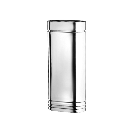 [MPIOF001110] Élément droit 1000 mm ovale AISI316L épaisseur 0.5 mm d. 110 [MPIOF001110]