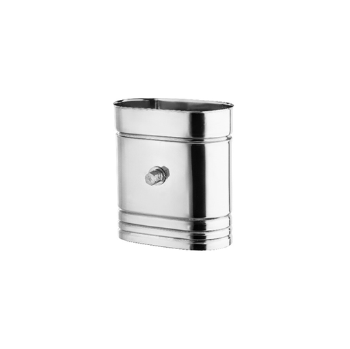 [MPIOF010160] Élément de prélèvement des fumées ovale AISI316L épaisseur 0.5 mm d. 160 [MPIOF010160]