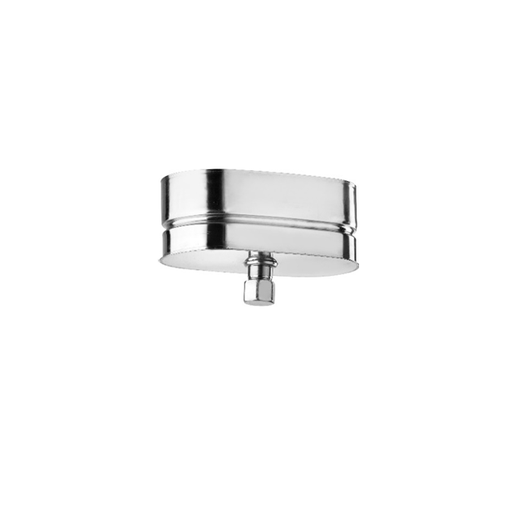 [MPIOF028200] Purge ovale AISI316L épaisseur 0.5 mm d. 200 [MPIOF028200]