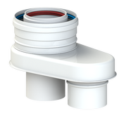 [NCC8080-80125b] Adaptateur 80/80-80/125 [NCC8080-80125]