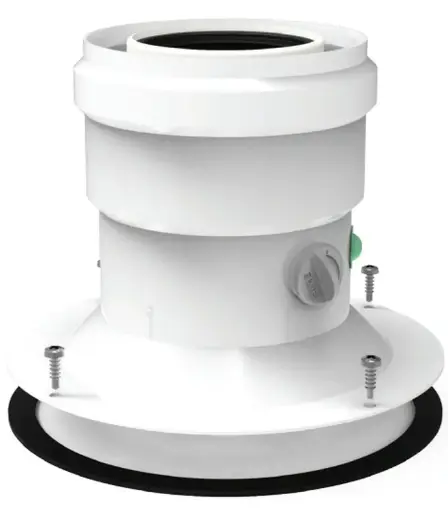 [G610CVJKP15] Adaptateur vertical compatible Junkers d. 080/125 à 60/100 [G610CVJKP15]
