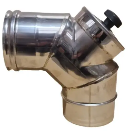 [PS05I-D120] Coude 90° avec inspection étanche SP AISI316L épaisseur 0.5 mm d. 120 [PS05I-D120]